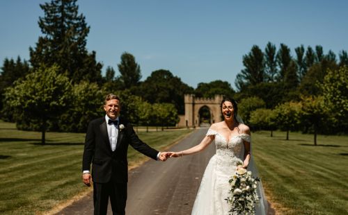 Outdoor wedding venue in Herefordshire
