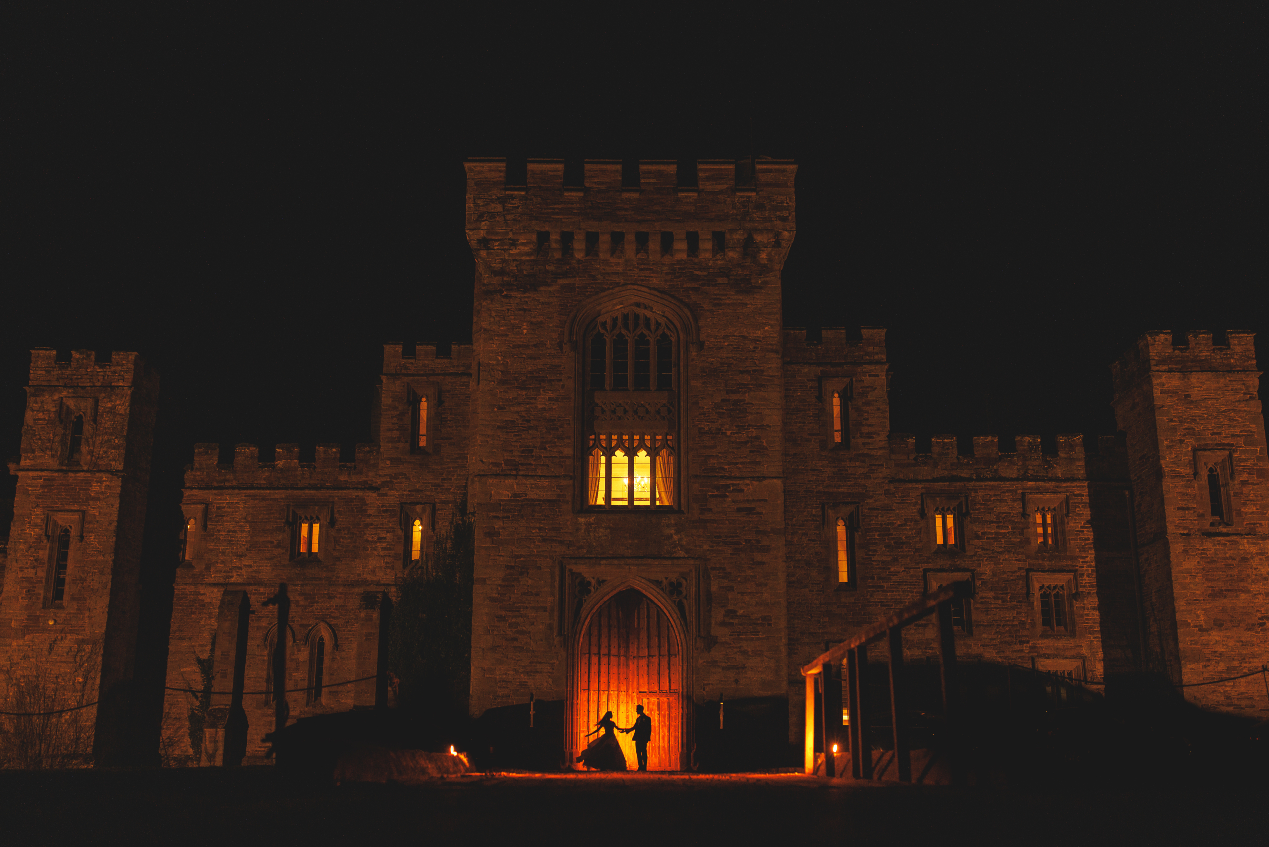 Front castle shot